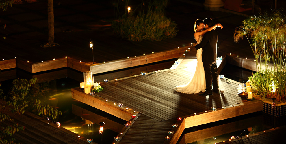 Lantern Courtyard Wedding