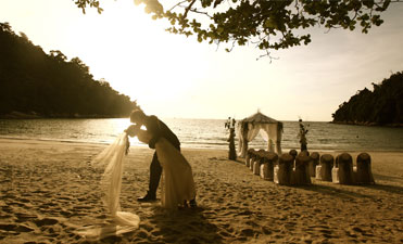 Pangkor Laut Beach Wedding