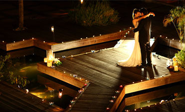 Lantern Courtyard Wedding